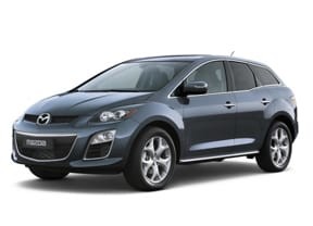 Ворсовые коврики на Mazda CX7 2006 - 2012 в Москве