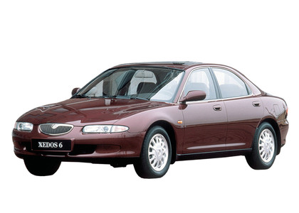 Ворсовые коврики на Mazda Xedos 6 1992 - 2000 в Москве