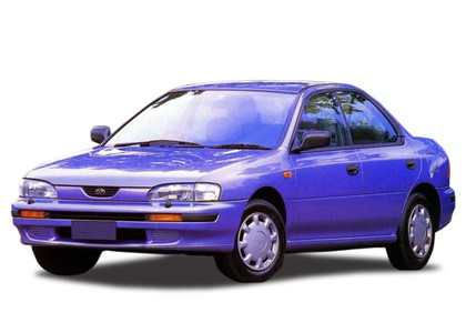Ворсовые коврики на Subaru Impreza I 1992 - 2000 в Москве