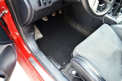 Ворсовые коврики на Mitsubishi Lancer Evolution X 2007 - 2016 в Москве