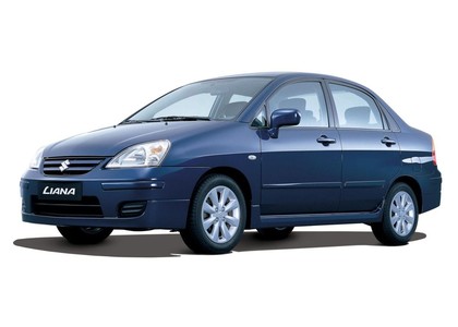 Ворсовые коврики на Suzuki Liana I рестайлинг 2004 - 2008 в Москве