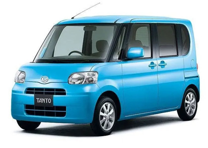 Ворсовые коврики на Daihatsu Tanto II 2007 - 2013 в Москве