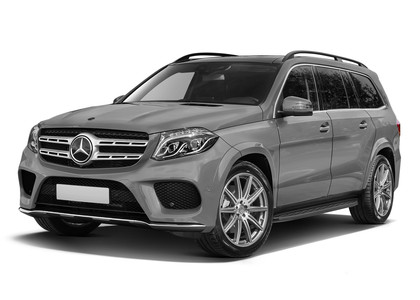 Ворсовые коврики на Mercedes GLS (X166) 2015 - 2019 в Москве