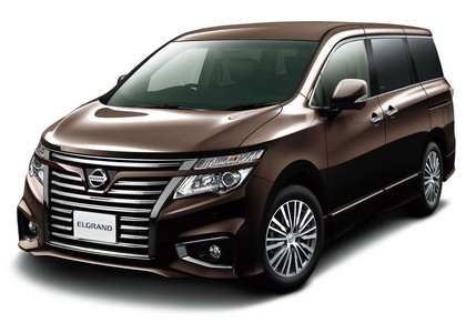 Ворсовые коврики на Nissan Elgrand (E52) 2010 - 2025 в Москве