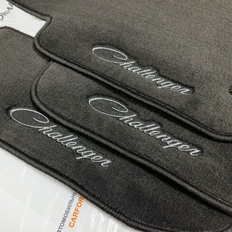 Ворсовые коврики на Dodge Challenger III 2008 - 2023 в Москве