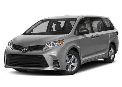 Ворсовые коврики на Toyota Sienna III 2010 - 2020 в Москве
