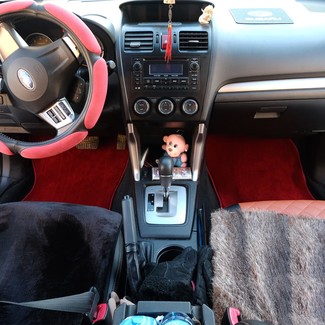 Ворсовые коврики на Subaru Forester IV 2012 - 2019 в Москве