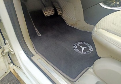 Ворсовые коврики на Mercedes B (W245) 2005 - 2012 в Москве