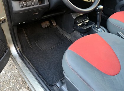 Ворсовые коврики на Nissan Micra (K12) 2003 - 2010 в Москве