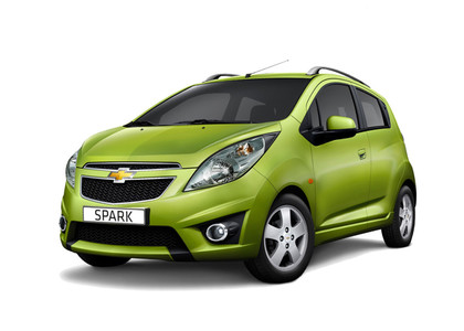 Ворсовые коврики на Chevrolet Spark III 2009 - 2023 в Москве