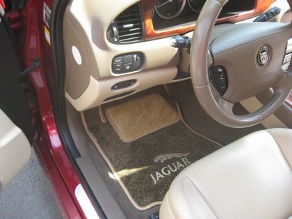 Ворсовые коврики на Jaguar S-Type 1998 - 2008 в Москве