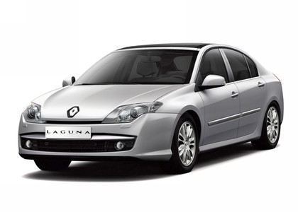 Ворсовые коврики на Renault Laguna III 2007 - 2015 в Москве