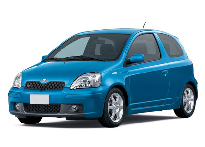 Ворсовые коврики на Toyota Vitz I 1998 - 2005 в Москве