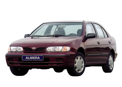 Ворсовые коврики на Nissan Almera I (N15) 1995 - 2000 в Москве