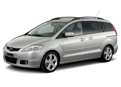 Ворсовые коврики на Mazda 5 2004 - 2011 в Москве