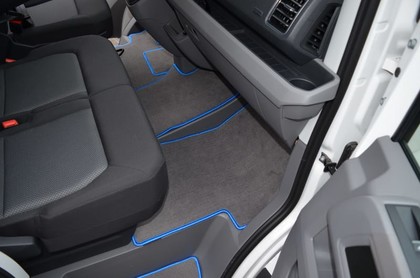 Ворсовые коврики на Volkswagen Crafter II 2016 - 2025 в Москве