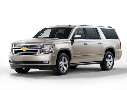 Ворсовые коврики на Chevrolet Suburban 2014 - 2020 в Москве