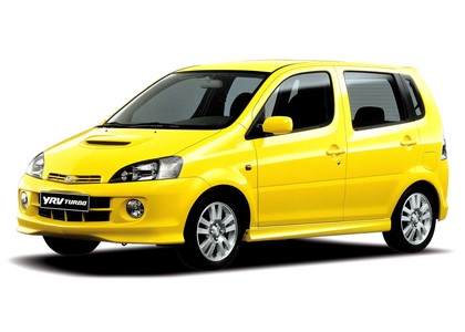 Ворсовые коврики на Daihatsu YRV 2000 - 2005 в Москве