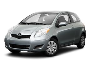 Ворсовые коврики на Toyota Yaris II 2005 - 2011 в Москве