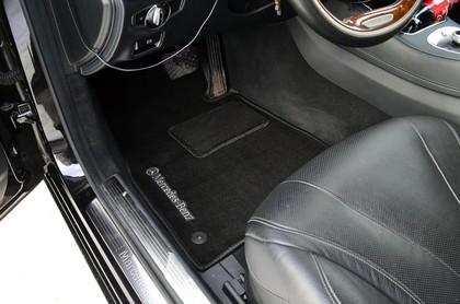 Ворсовые коврики на Mercedes S (C217) Купе 2014 - 2020 в Москве