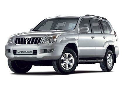 Коврики на Toyota Land Cruiser Prado 120 2002 - 2009 в Москве