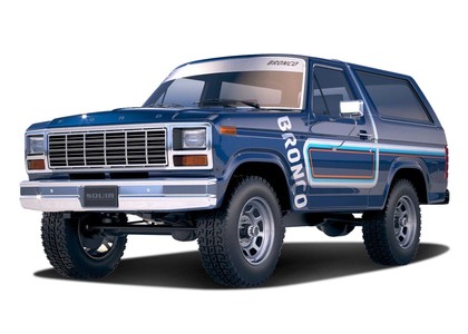 Ворсовые коврики на Ford Bronco 1979 - 1986 в Москве
