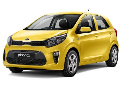 Ворсовые коврики на KIA Picanto III 2017 - 2025 в Москве