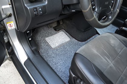 Ворсовые коврики на Honda CR-V II 2001 - 2006 в Москве