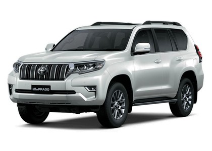 Ворсовые коврики на Toyota Land Cruiser Prado 150 2009 - 2023 в Москве