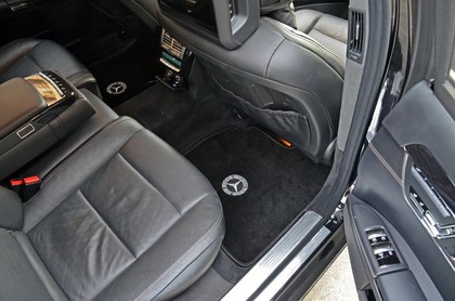 Ворсовые коврики на Mercedes S (W221) 2005 - 2013 в Москве