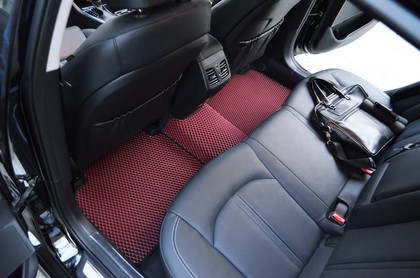 Ворсовые коврики на Hyundai Sonata 7 (LF) 2014 - 2019 в Москве