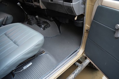 Ворсовые коврики на Toyota Land Cruiser 70 2006 - 2025 в Москве