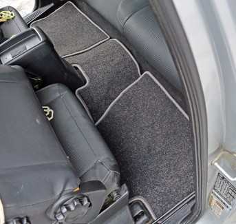 Ворсовые коврики на Land Rover Freelander I 1998 - 2006 в Москве