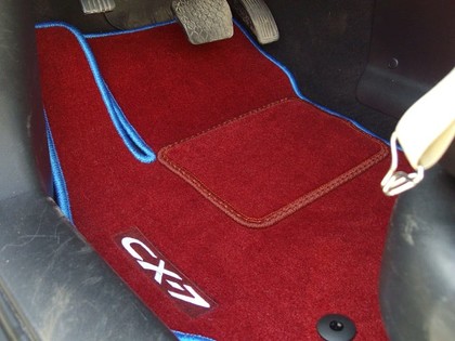 Ворсовые коврики на Mazda CX7 2006 - 2012 в Москве