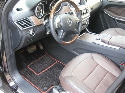 Ворсовые коврики на Mercedes GL (X166) 2012 - 2015 в Москве