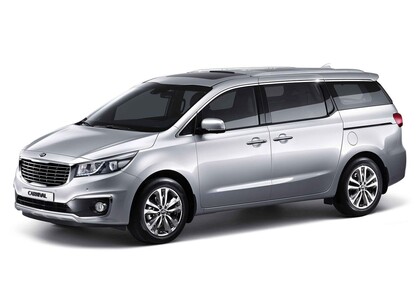 EVA коврики на KIA Carnival III 7 мест 2014 - 2021 в Москве