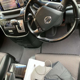 Ворсовые коврики на Nissan Elgrand (E52) 2010 - 2025 в Москве