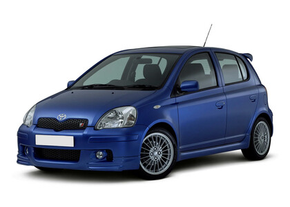 Ворсовые коврики на Toyota Yaris I 1999 - 2005 в Москве