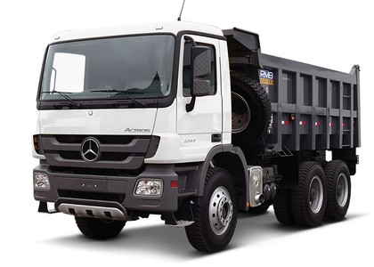 Ворсовые коврики на Mercedes Actros MP3 грузовик 2008 - 2020 в Москве