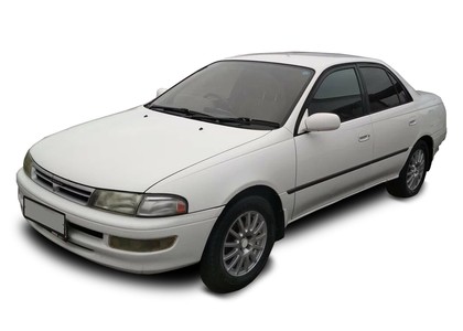 Ворсовые коврики на Toyota Carina (T19) 1992 - 1996 в Москве
