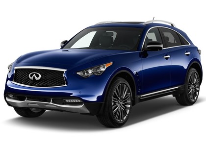 Ворсовые коврики на Infiniti QX70 2013 - 2019 в Москве