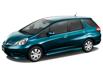 Ворсовые коврики на Honda Fit Shuttle 2011 - 2015 в Москве