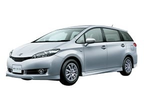 Ворсовые коврики на Toyota Wish II 2009 - 2017 в Москве