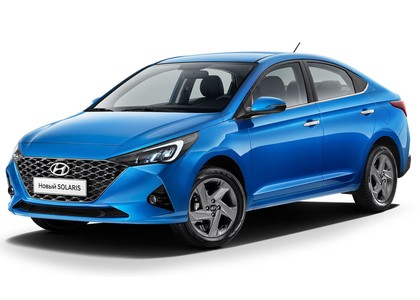 Ворсовые коврики на Hyundai Solaris II 2017 - 2025 в Москве