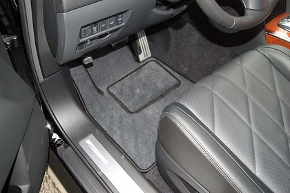 Ворсовые коврики на Infiniti QX70 2013 - 2019 в Москве