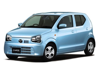 Ворсовые коврики на Mazda Carol VII 2015 - 2021 в Москве