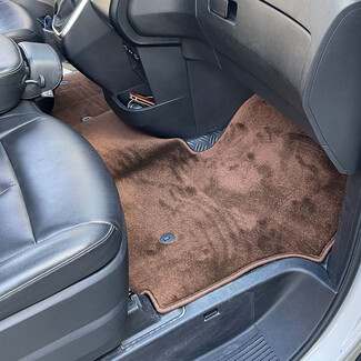 Ворсовые коврики на Hyundai Staria 9 мест 2021 - 2026 в Москве Ворсовые коврики на Hyundai Staria 9 мест 2021 - 2026 в Москве