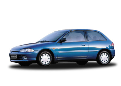 Ворсовые коврики на Mitsubishi Colt IV 1992 - 1996 в Москве