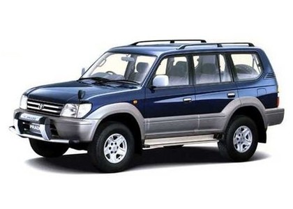 EVA коврики на Toyota Land Cruiser Prado 95 1996 - 2002 в Москве