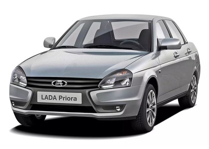 Ворсовые коврики на Lada (ВАЗ) Priora 2007 - 2018 в Москве